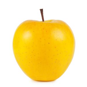 Manzana amarilla madura